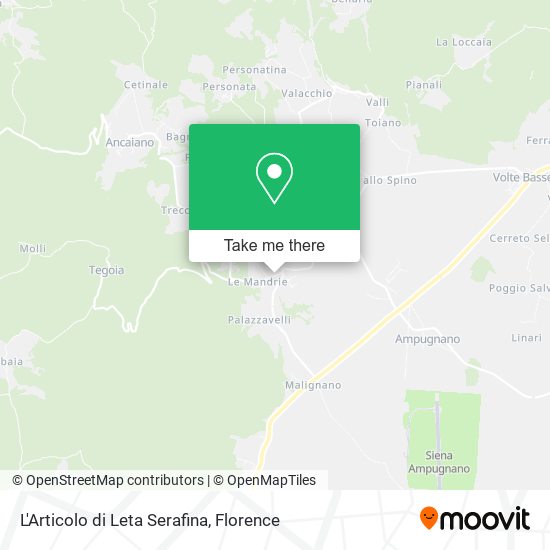 L'Articolo di Leta Serafina map