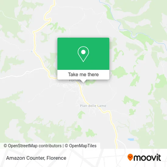 Amazon Counter map