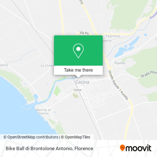 Bike Ball di Brontolone Antonio map