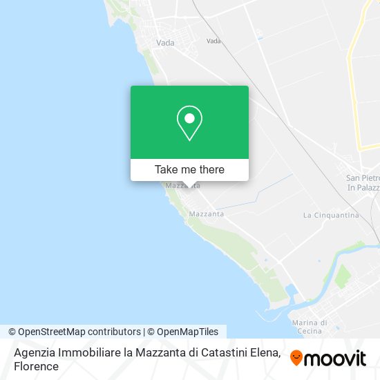 Agenzia Immobiliare la Mazzanta di Catastini Elena map