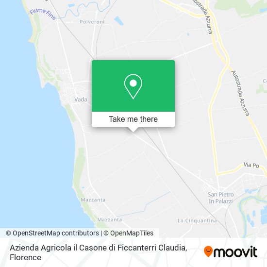Azienda Agricola il Casone di Ficcanterri Claudia map