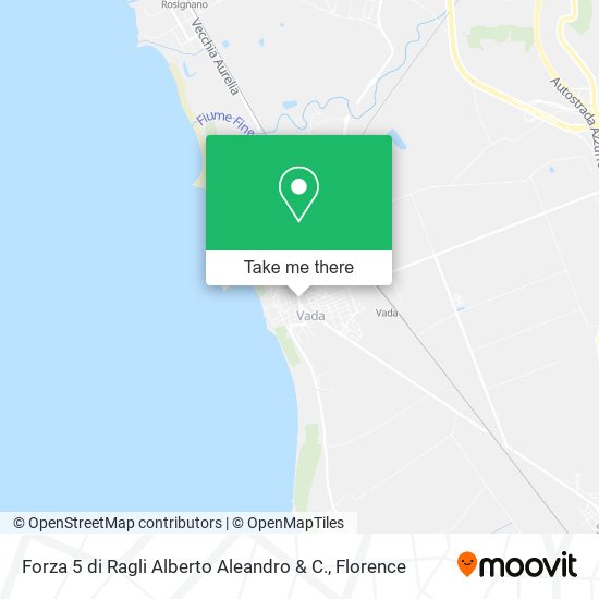 Forza 5 di Ragli Alberto Aleandro & C. map