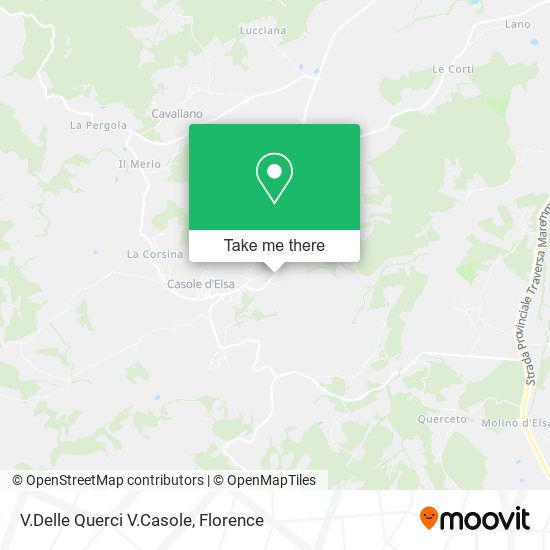 V.Delle Querci V.Casole map