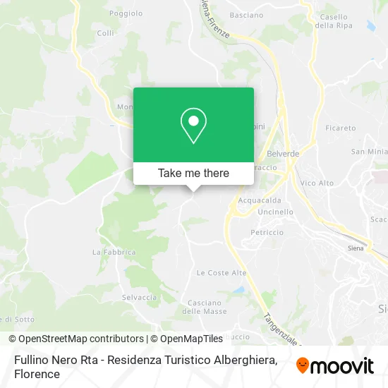 Fullino Nero RTA - Tourist Residential Accommodation map