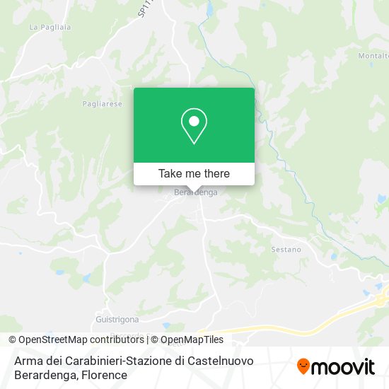 Arma dei Carabinieri-Stazione di Castelnuovo Berardenga map