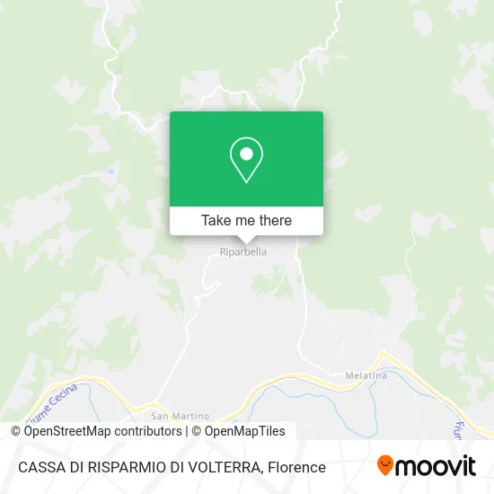 Volterra Savings Bank map