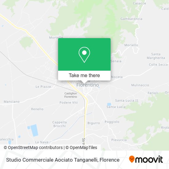 Studio Commerciale Aociato Tanganelli map