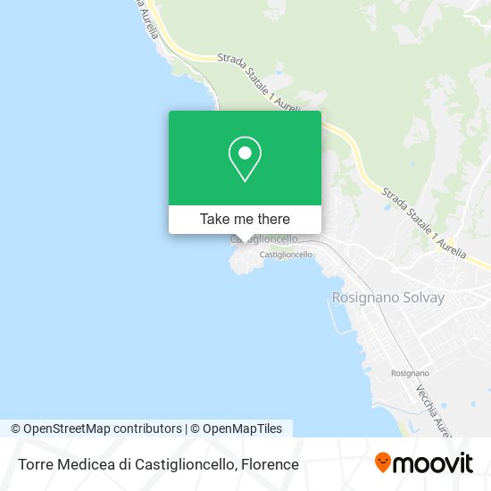 Torre Medicea di Castiglioncello map