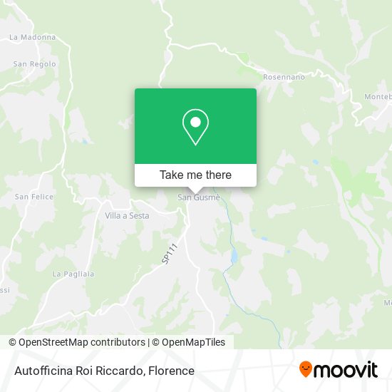 Autofficina Roi Riccardo map