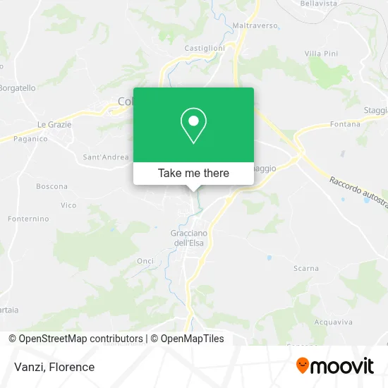 Vanzi map