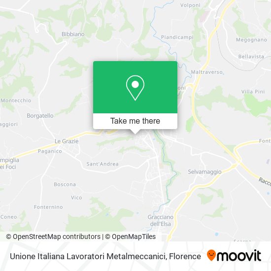 Unione Italiana Lavoratori Metalmeccanici map