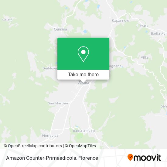 Amazon Counter-Primaedicola map