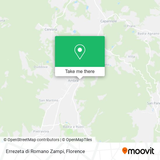 Errezeta di Romano Zampi map