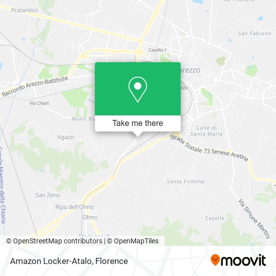 Amazon Locker-Atalo map