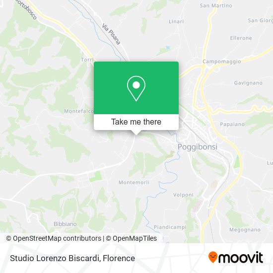 Studio Lorenzo Biscardi map