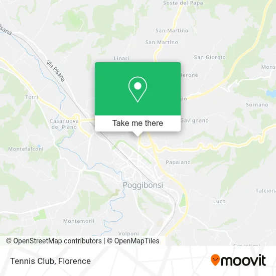 Tennis Club map
