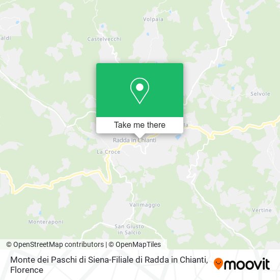Monte dei Paschi di Siena-Filiale di Radda in Chianti map