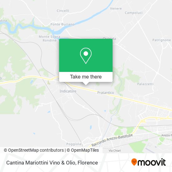 Cantina Mariottini Vino & Olio map