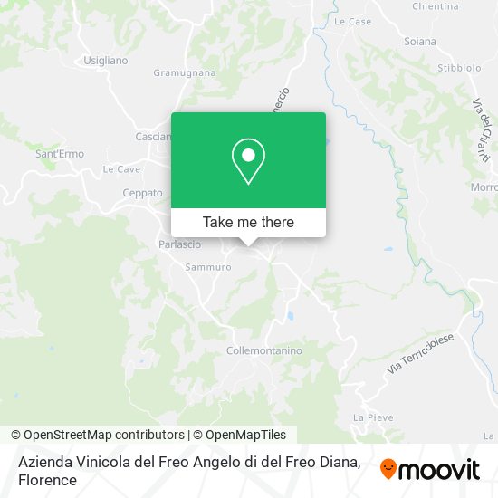 Azienda Vinicola del Freo Angelo di del Freo Diana map
