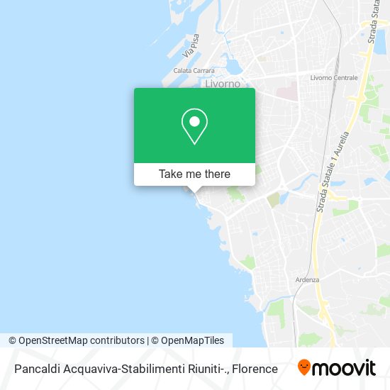 Pancaldi Acquaviva-Stabilimenti Riuniti-. map