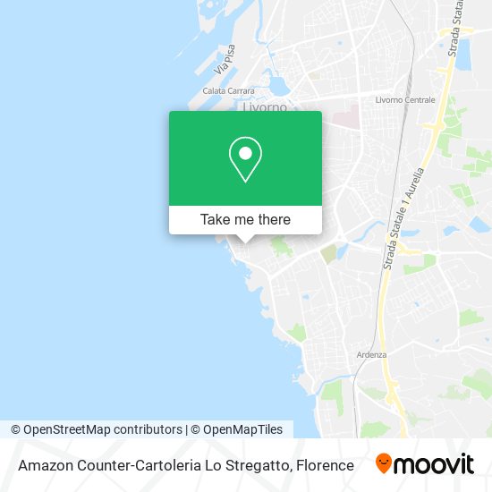 Amazon Counter-Cartoleria Lo Stregatto map