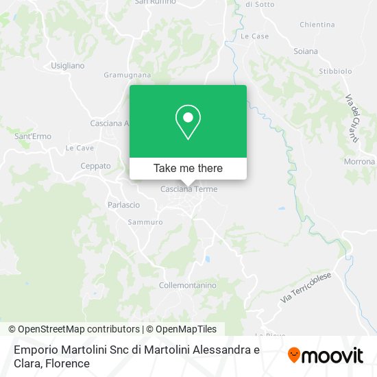 Emporio Martolini Snc di Martolini Alessandra e Clara map