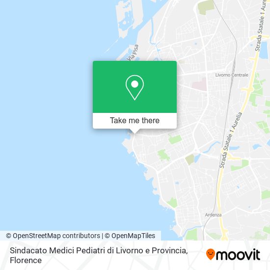 Sindacato Medici Pediatri di Livorno e Provincia map
