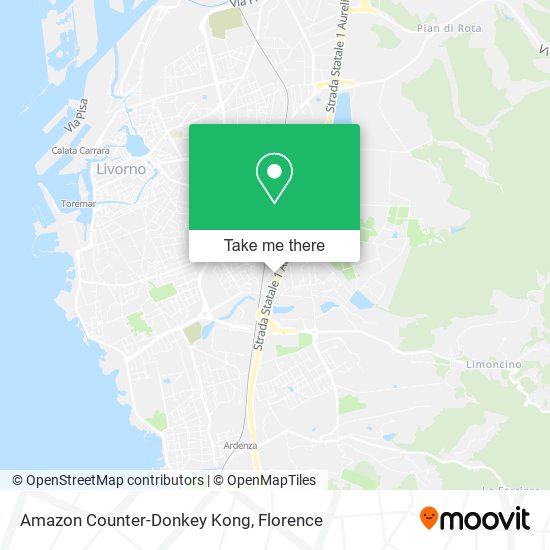 Amazon Counter-Donkey Kong map