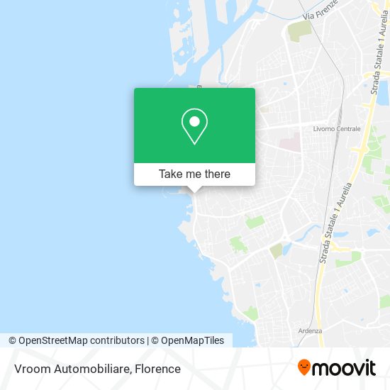 Vroom Automobiliare map