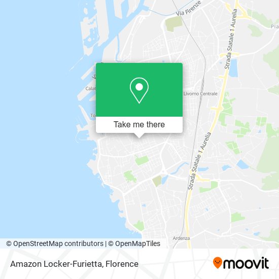 Amazon Locker-Furietta map