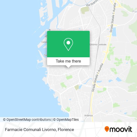 Farmacie Comunali Livorno map