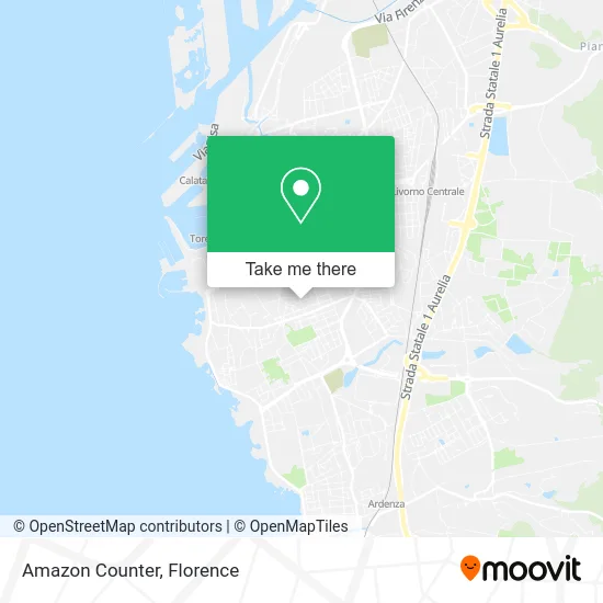 Amazon Counter map