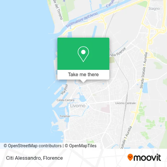Citi Alessandro map