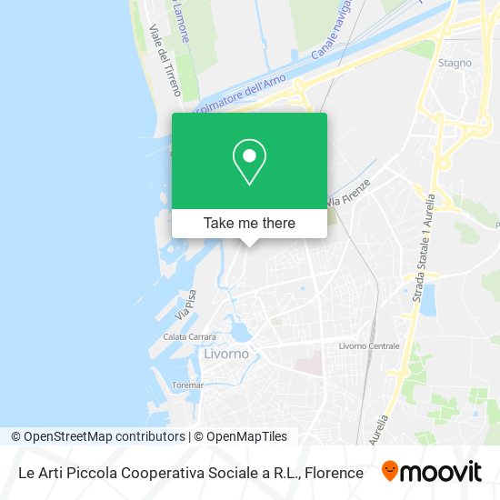 Le Arti Piccola Cooperativa Sociale a R.L. map