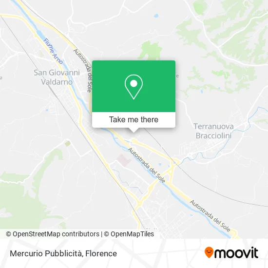 Mercurio Advertising map