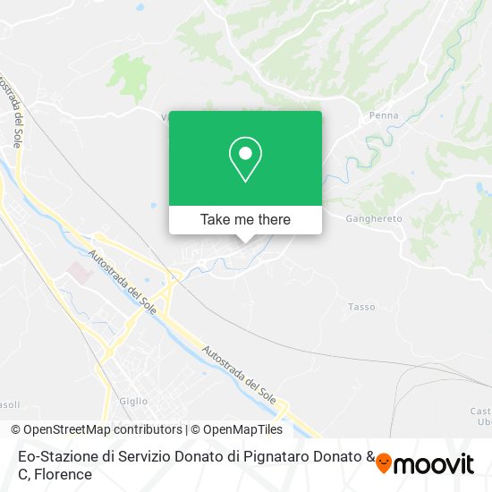 Eo-Stazione di Servizio Donato di Pignataro Donato & C map