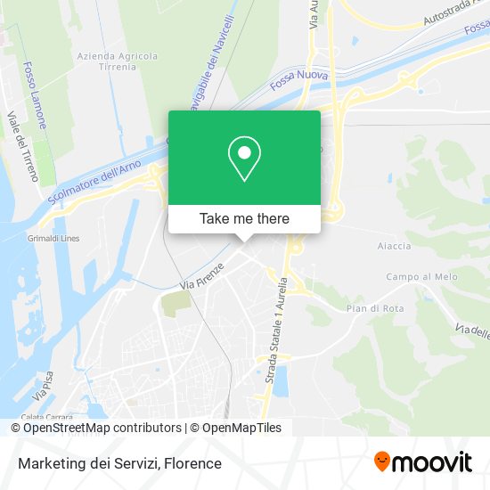 Marketing dei Servizi map