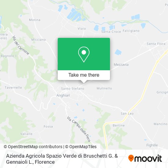 Azienda Agricola Spazio Verde di Bruschetti G. & Gennaioli L. map