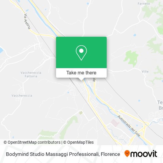 Bodymind Studio Massaggi Professionali map