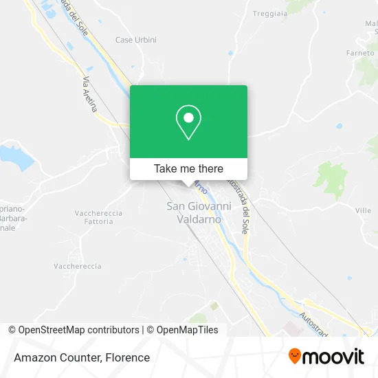 Amazon Counter map