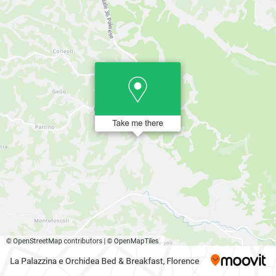 La Palazzina e Orchidea Bed & Breakfast map