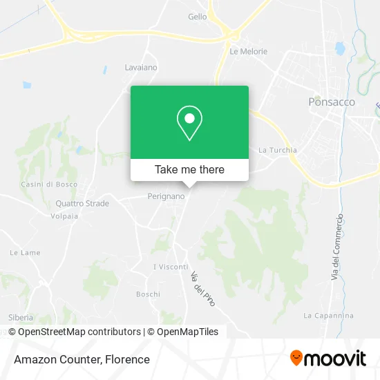 Amazon Counter map