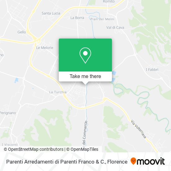 Parenti Arredamenti di Parenti Franco & C. map