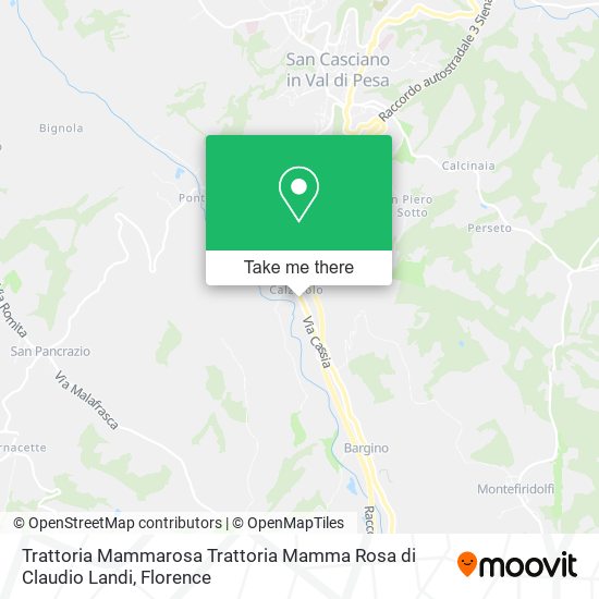 Trattoria Mammarosa Trattoria Mamma Rosa di Claudio Landi map