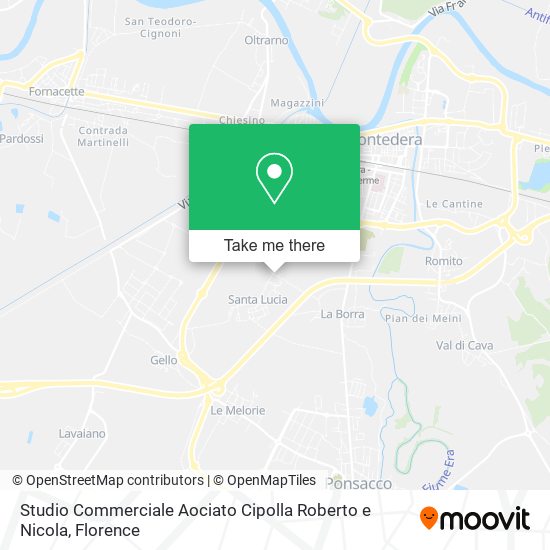 Studio Commerciale Aociato Cipolla Roberto e Nicola map