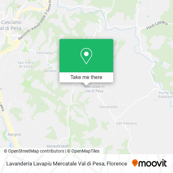 Lavanderia Lavapiù Mercatale Val di Pesa map