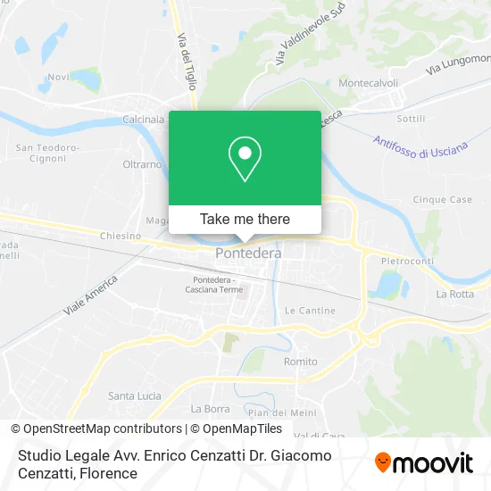 Studio Legale Avv. Enrico Cenzatti Dr. Giacomo Cenzatti map