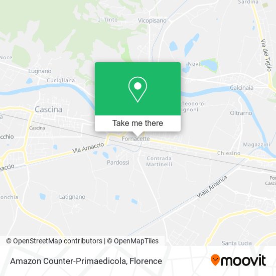 Amazon Counter-Primaedicola map