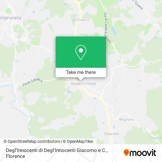 Degl'Innocenti di Degl'Innocenti Giacomo e C. map