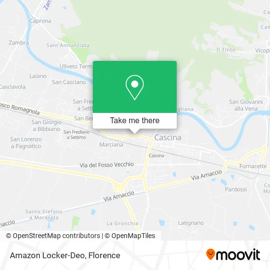 Amazon Locker-Deo map